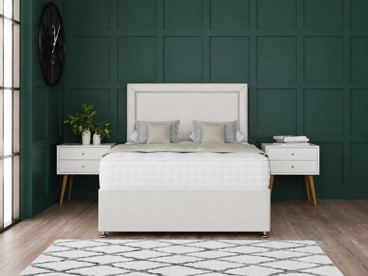 Hannah Beading Divan Bed Set