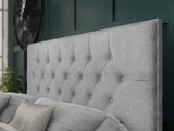 Chesterfield Ottoman Storage Divan Bed With Headboard And Footboard