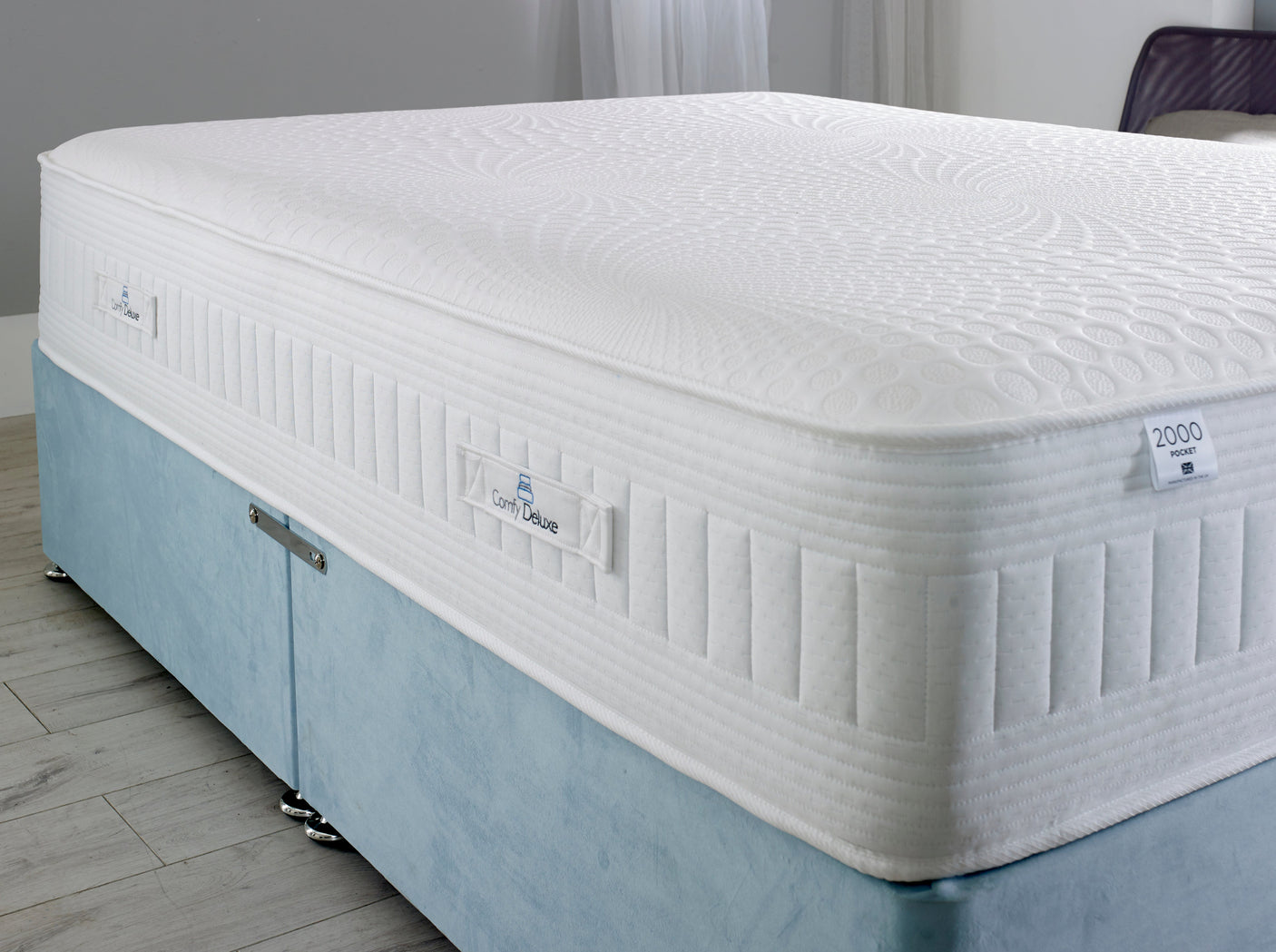 Lilly Pocket Natural Fillings Encapsulated Mattress