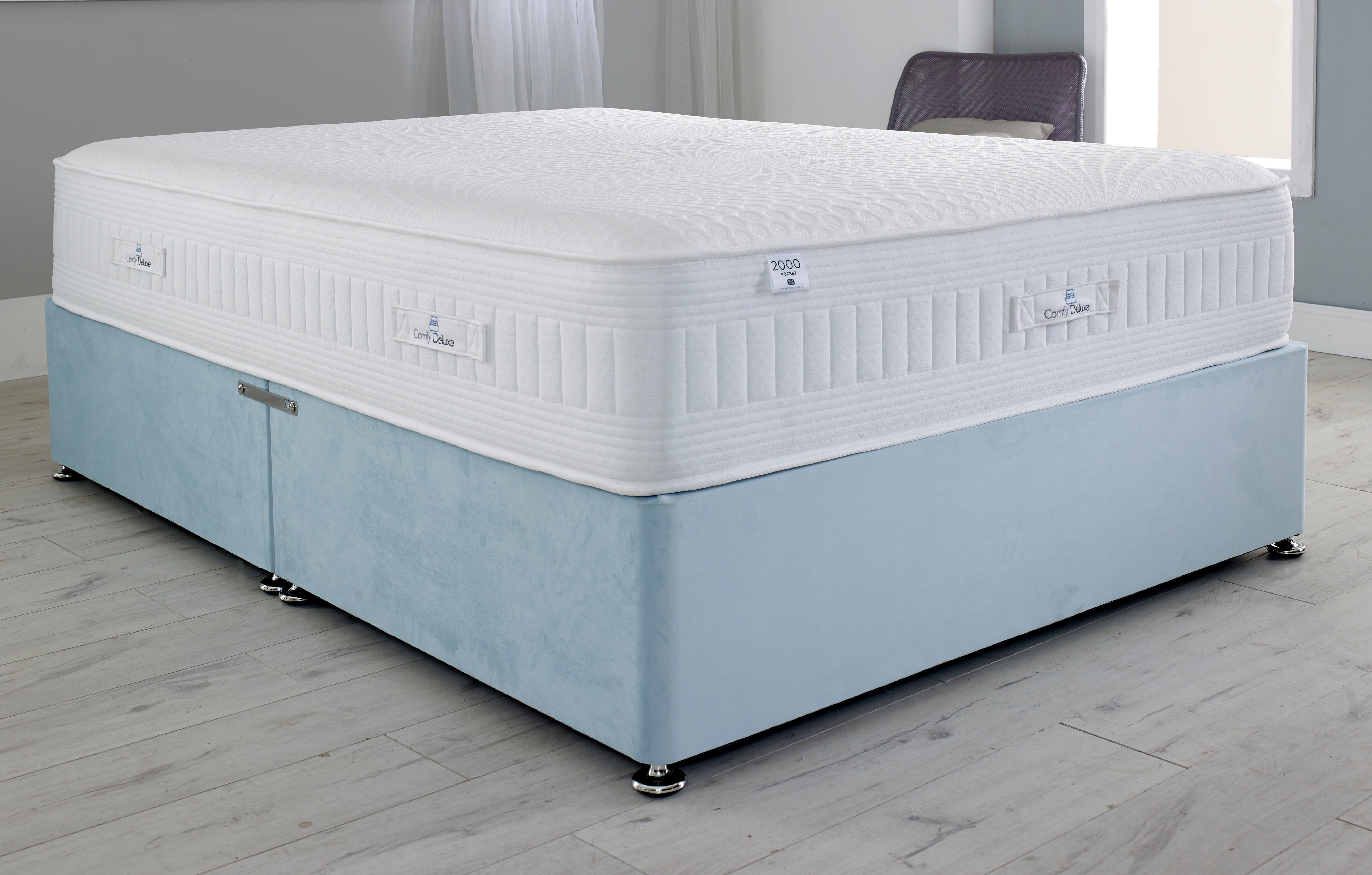 Lilly Pocket Cool Blue Encapsulated Mattress