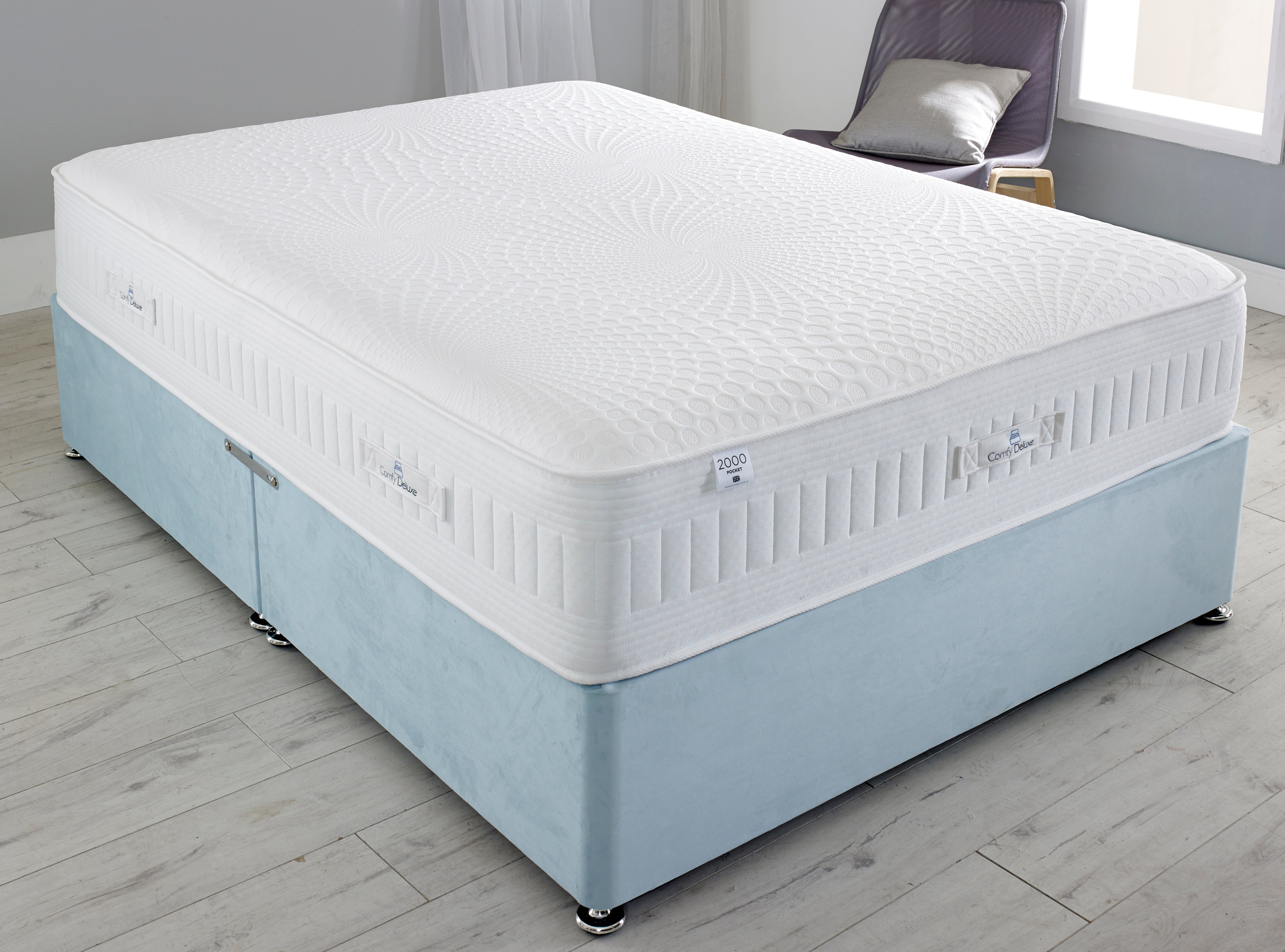 Lilly Pocket Cool Blue Encapsulated Mattress