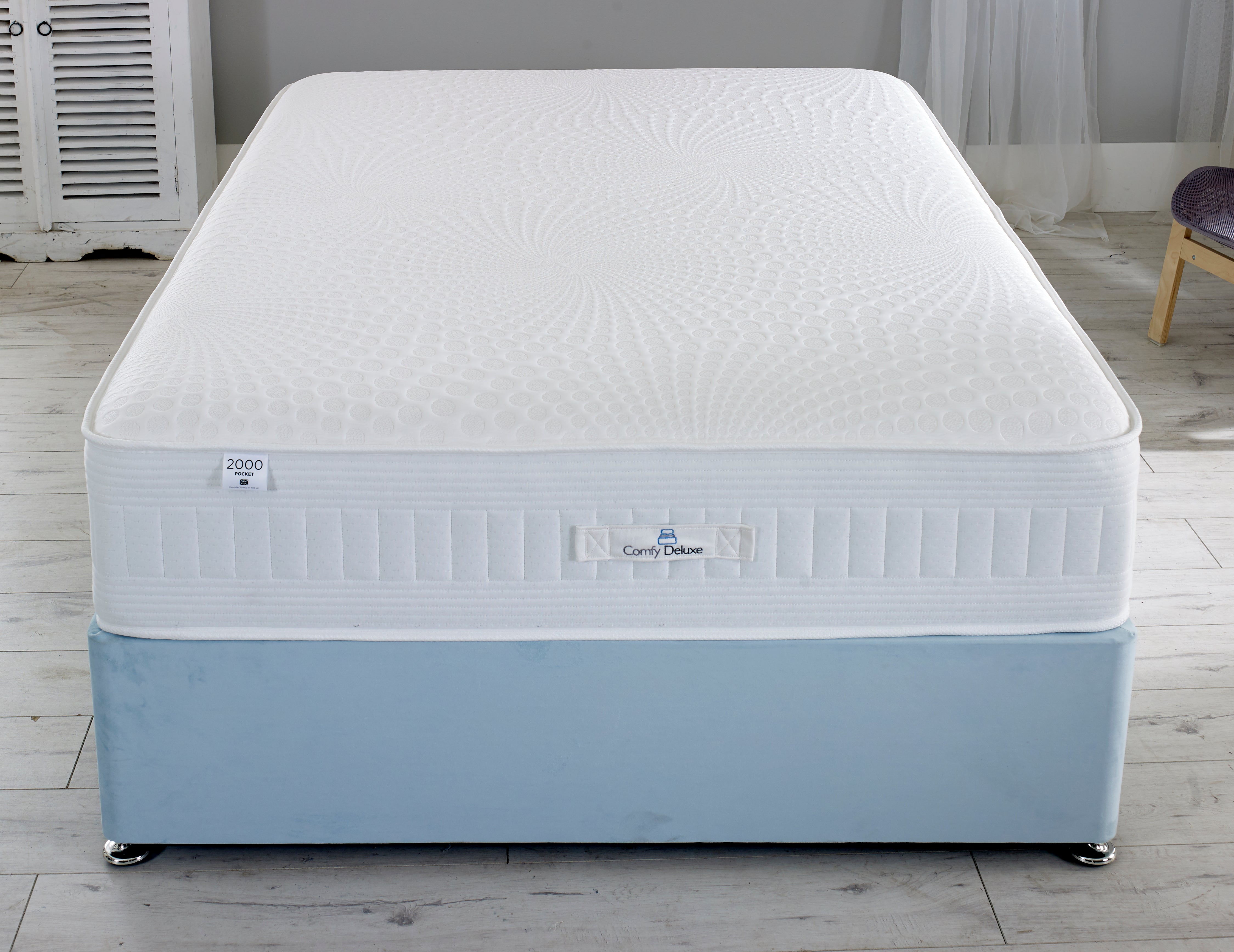 Lilly Pocket Natural Fillings Encapsulated Mattress