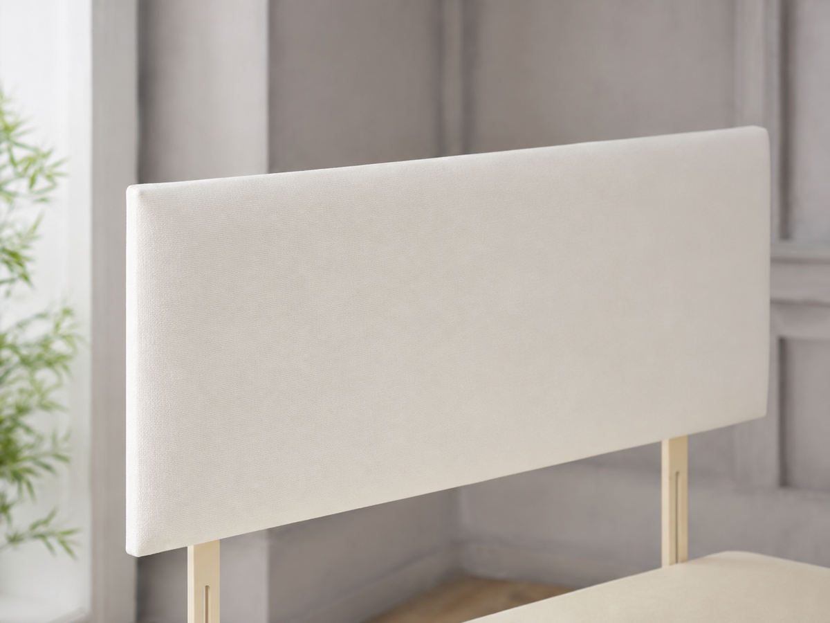 Divan Bed Base With Plain Headboard