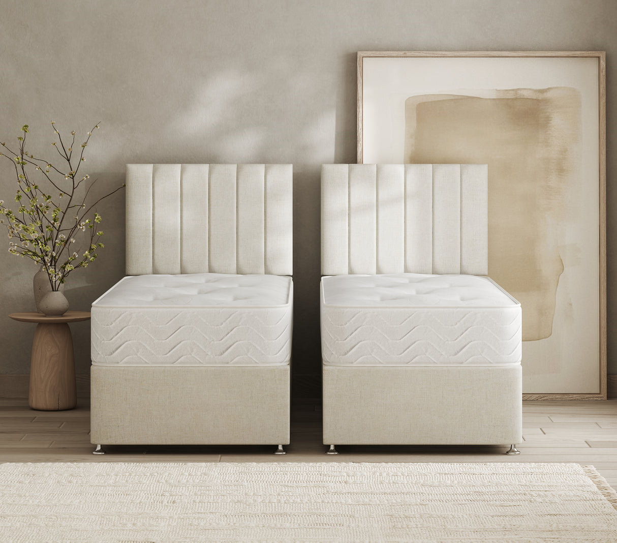 Ambassador Open Coil Zip And Link Divan Bed Set – view 2