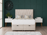 Sunrise Ottoman Storage Divan Bed With Headboard