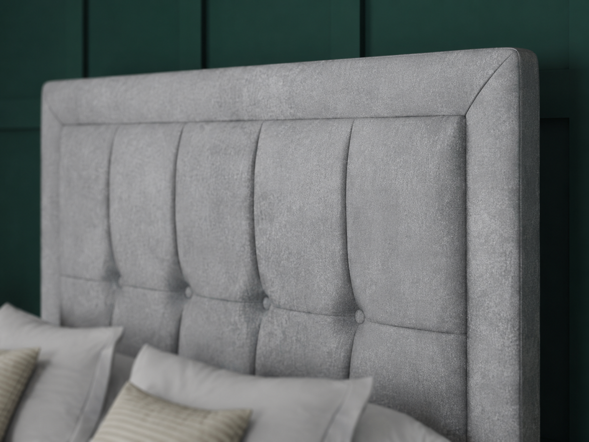 Venice Ottoman Storage Divan Bed With Headboard