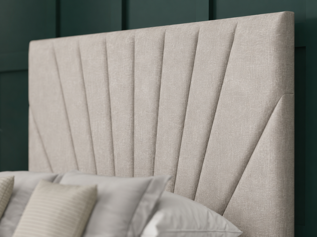 Sunrise Ottoman Storage Divan Bed With Headboard