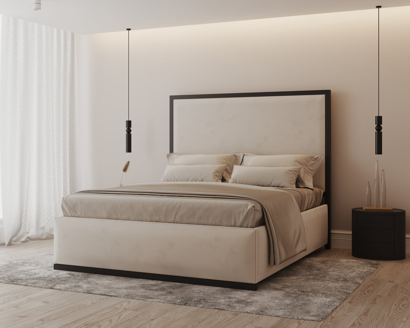 Elysian Metal Bed