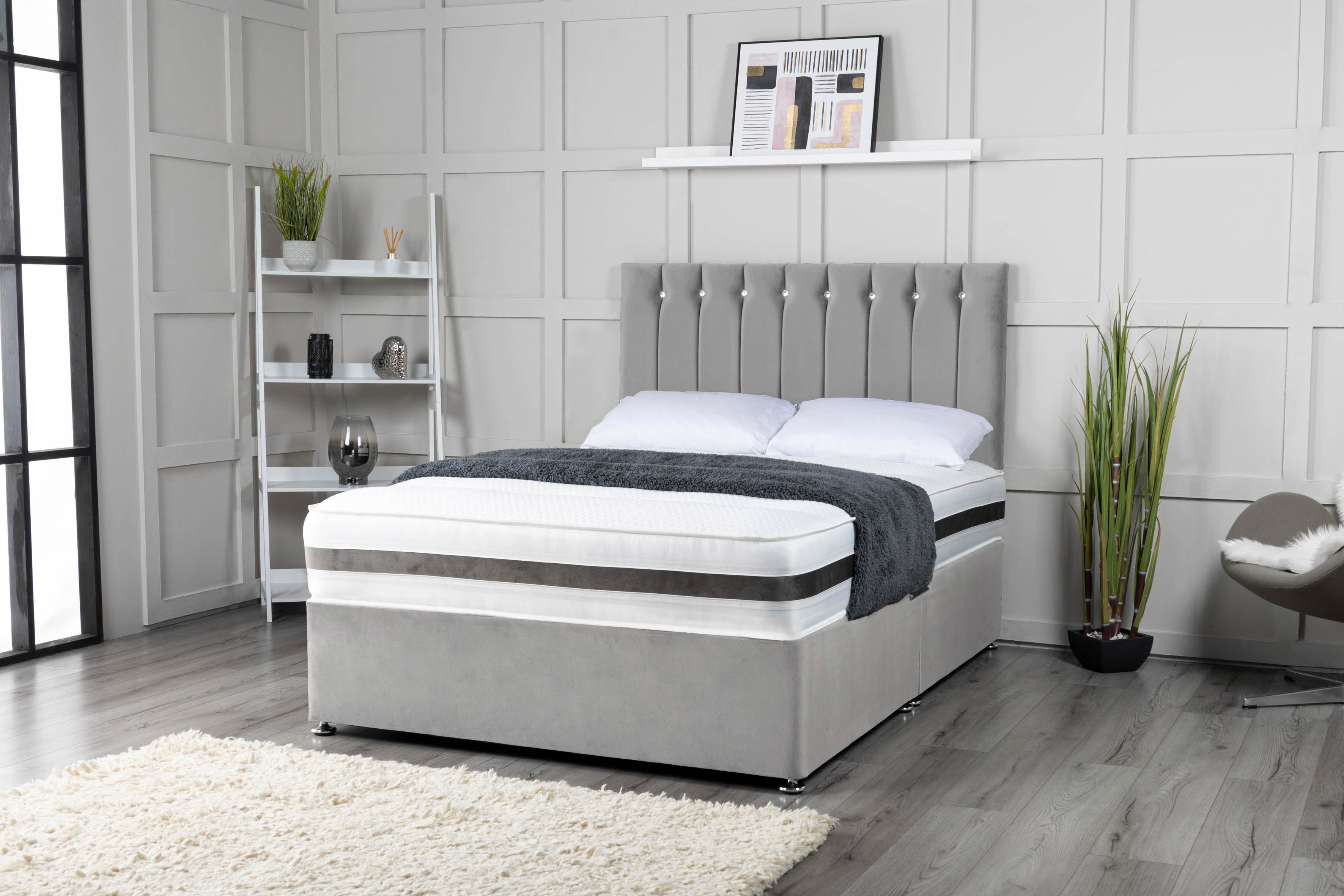 Florence Divan Bed Set With Mattress Options