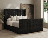 Luxe Winged Bed Frame