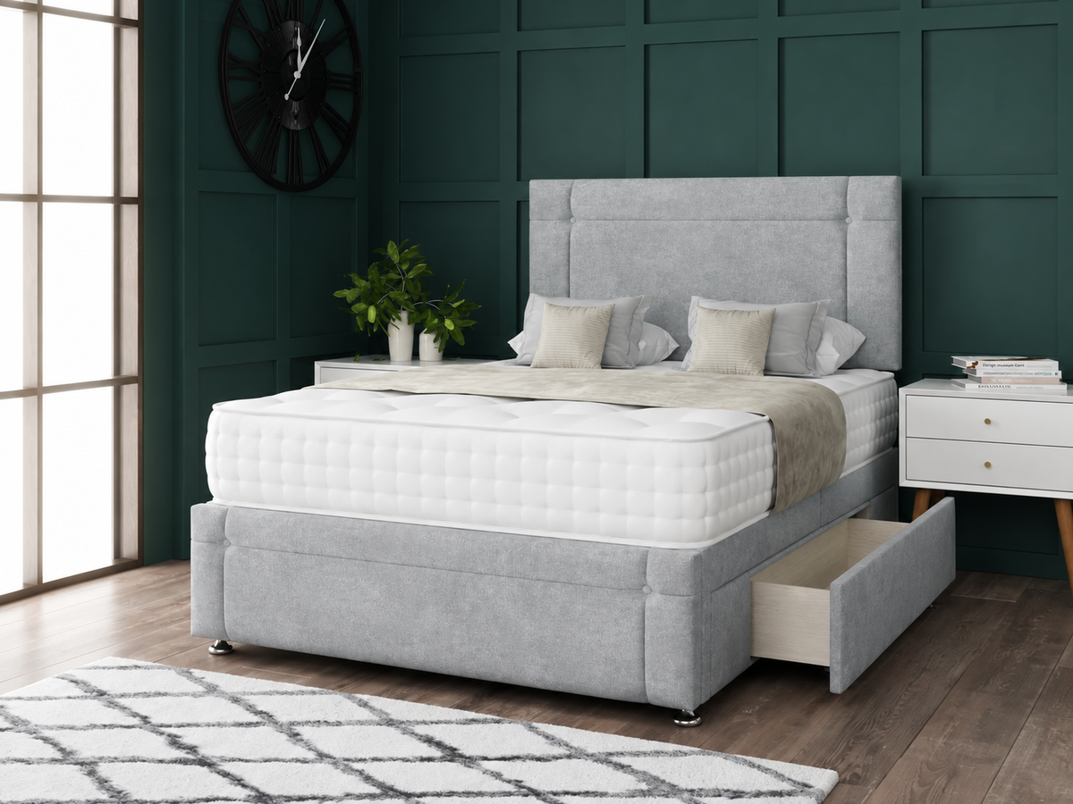 Milan Divan Bed Set With Footboard