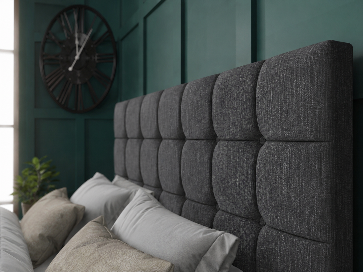 Omega Ottoman Storage Divan Bed With Headboard And Footboard