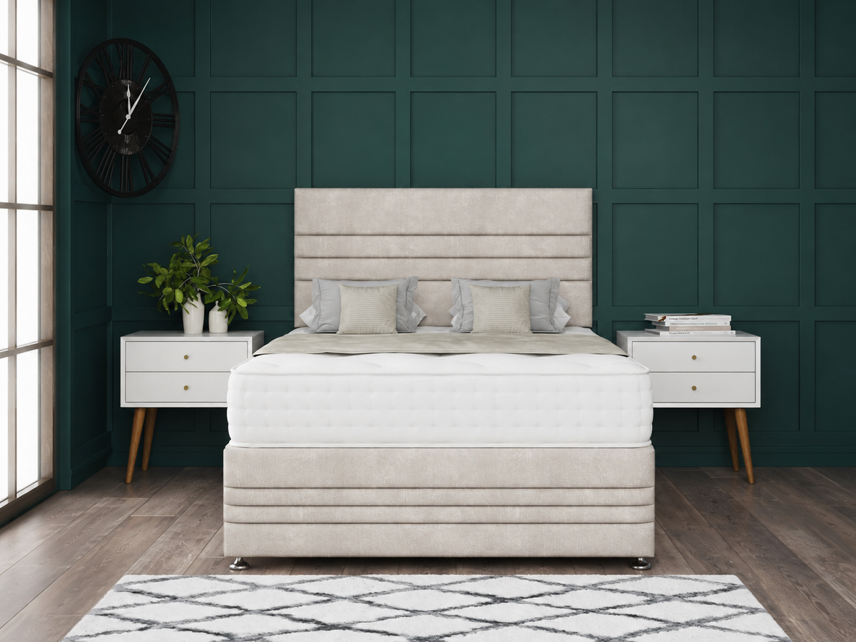 Paris Divan Bed Set With Footboard