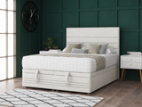 Paris Ottoman Storage Divan Bed With Headboard And Footboard