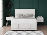 Paris Ottoman Storage Divan Bed With Headboard And Footboard
