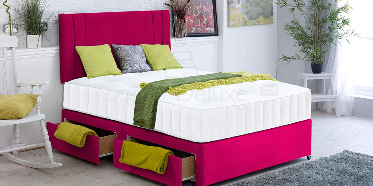 Savannah Divan Bed Set With Mattress Options — Beds Online Store