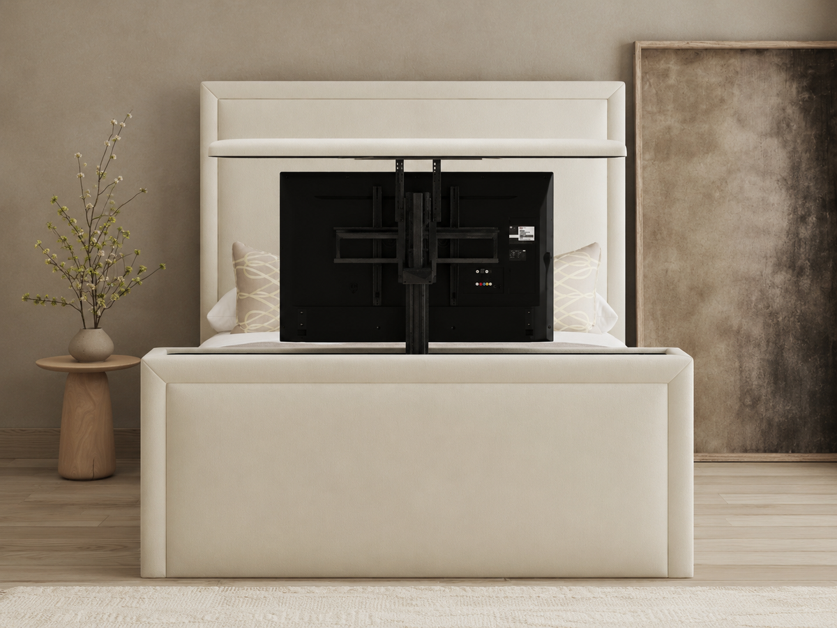 Seraphina Blush TV Bed