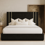 Shelby Gold Strip Bed Frame