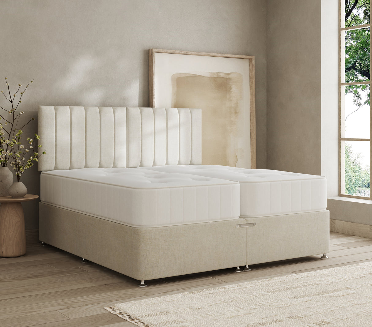 Royal 1000 Pocket Zip And Link Divan Bed Set