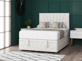 Sunrise Ottoman Storage Divan Bed With Headboard And Footboard