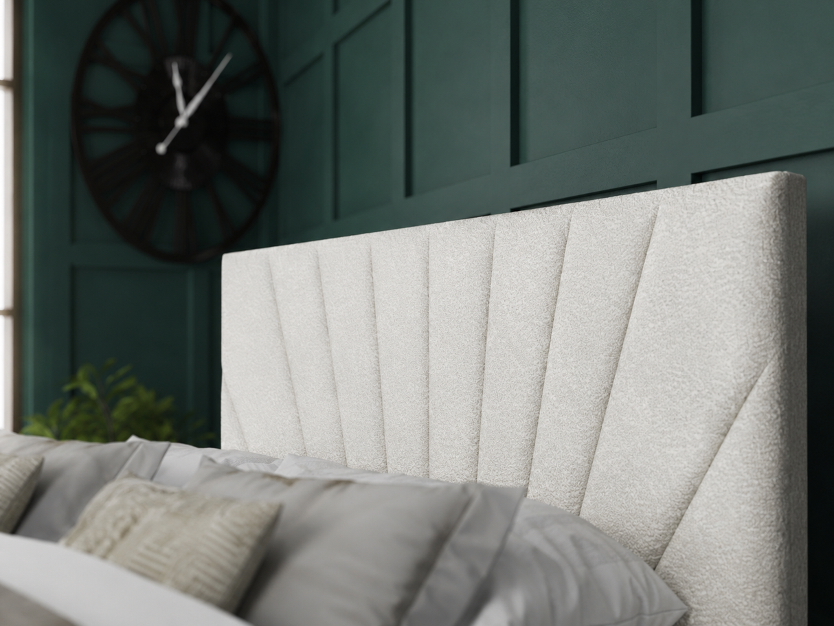 Sunrise Ottoman Storage Divan Bed With Headboard And Footboard