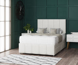 5 Panel Divan Bed Set With Footboard And Mattress Options