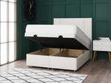 Porto Ottoman Storage Divan Bed With Headboard