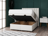 Florence Ottoman Storage Divan Bed With Headboard