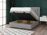 Miami Ottoman Storage Divan Bed With Headboard