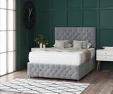 Princess Divan Bed Set With Footboard And Mattress Options