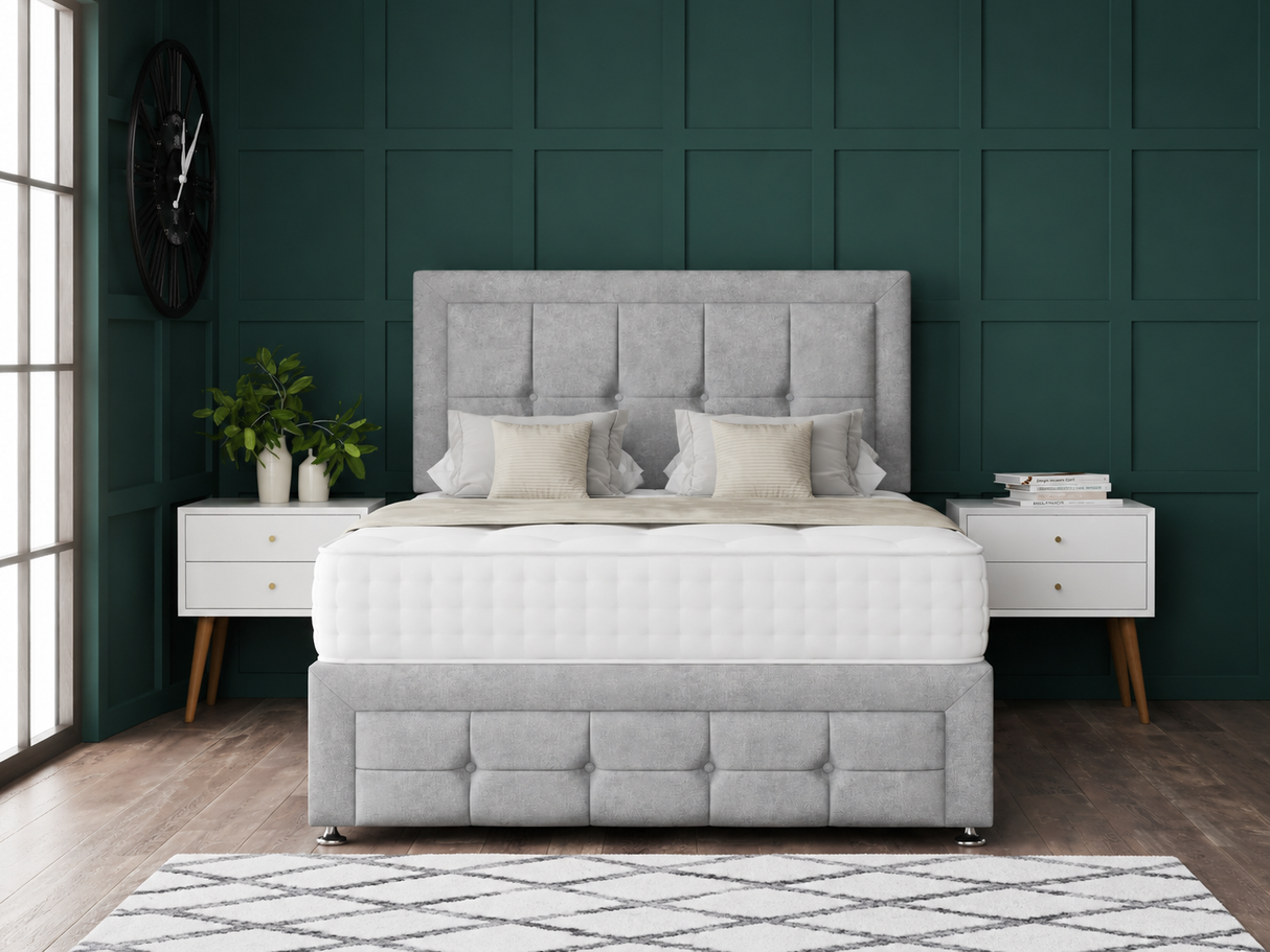 Venice Divan Bed Set With Footboard