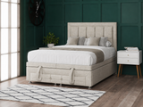 Venice Ottoman Storage Divan Bed With Headboard And Footboard