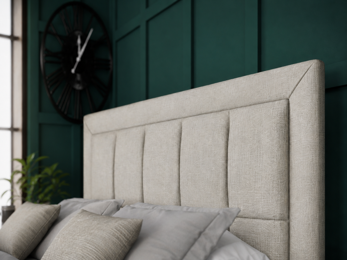 Venice Ottoman Storage Divan Bed With Headboard And Footboard