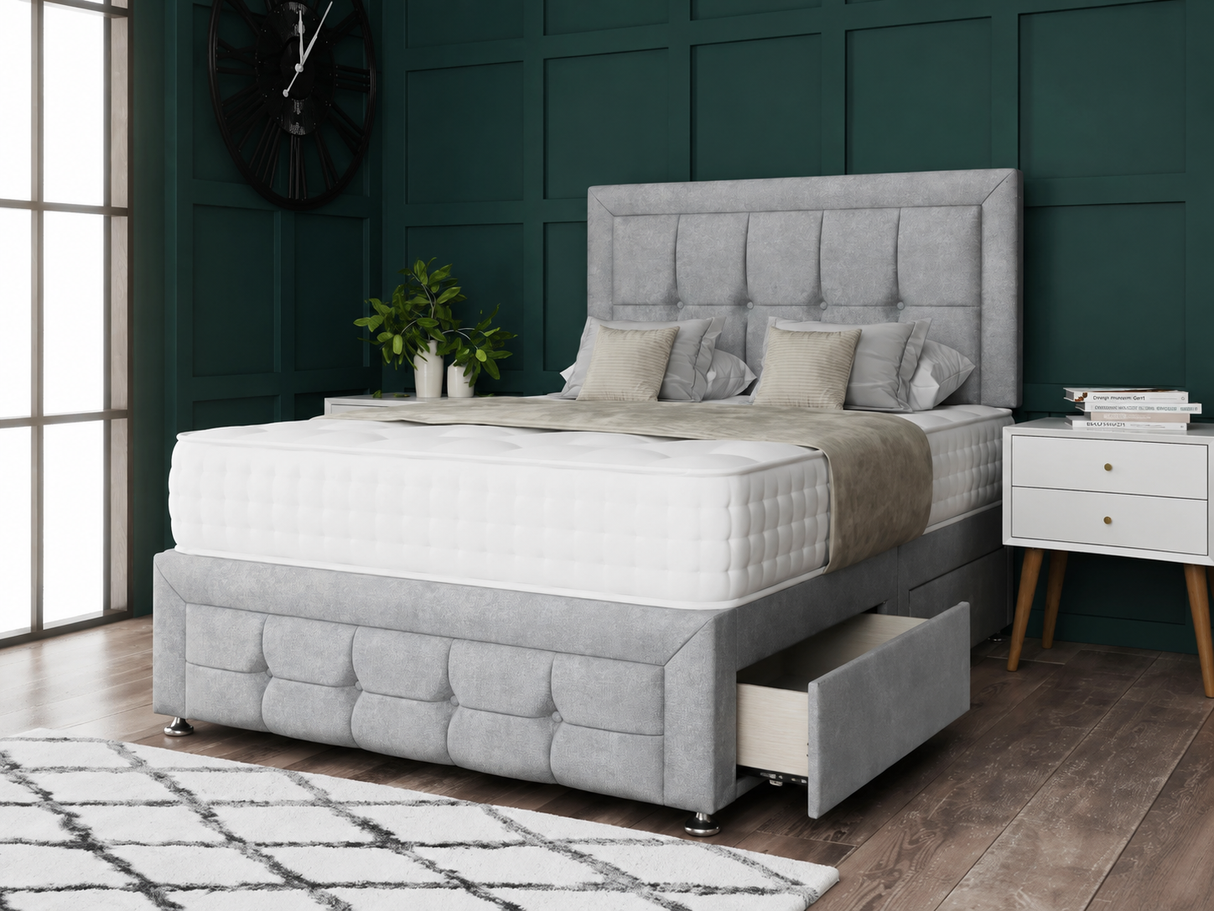 Venice Divan Bed Set With Footboard