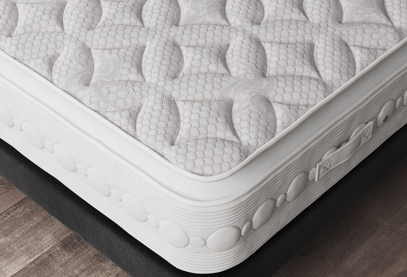 Winchester High Density Foam Pillow Top Open Coil Sprung  Mattress