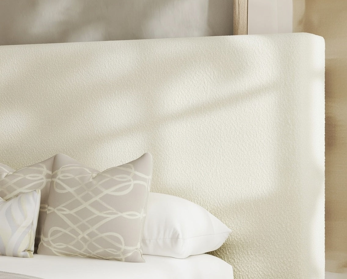Cloud Boucle Bed Frame – view 3