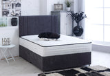 Royal Divan Bed Set With Pocket Sprung Mattress And Headboard
