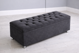 Chesterfield Ottoman Blanket Box