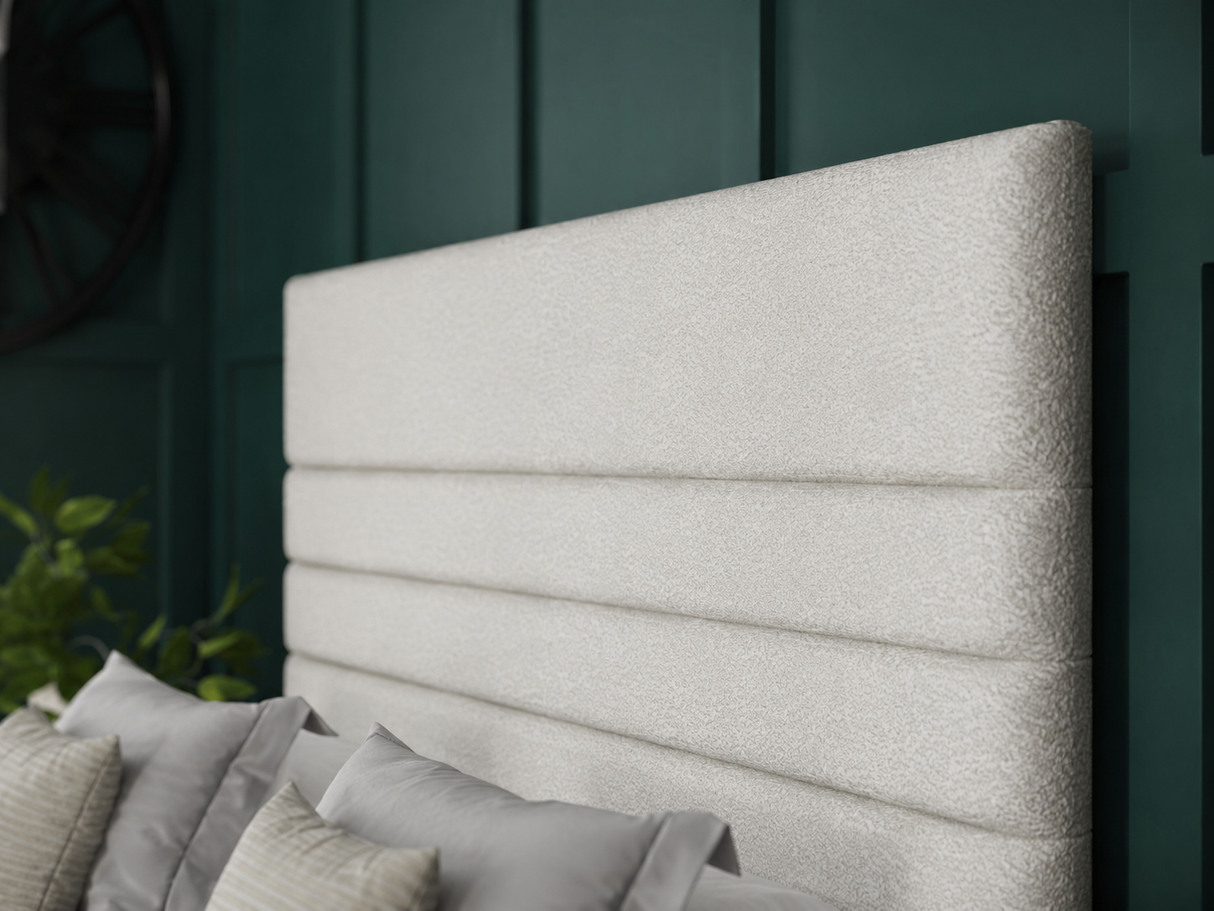 Paris Ottoman Storage Divan Bed With Headboard