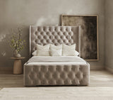 Moscow Wingback Bed Frame