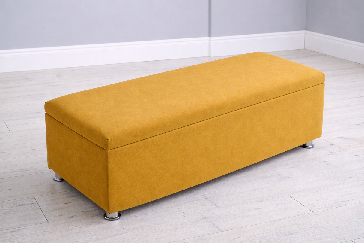 Plain Ottoman Blanket Box