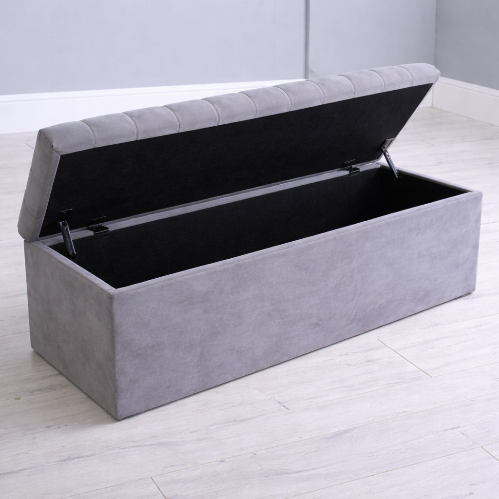 Florence Ottoman Blanket Box – view 2