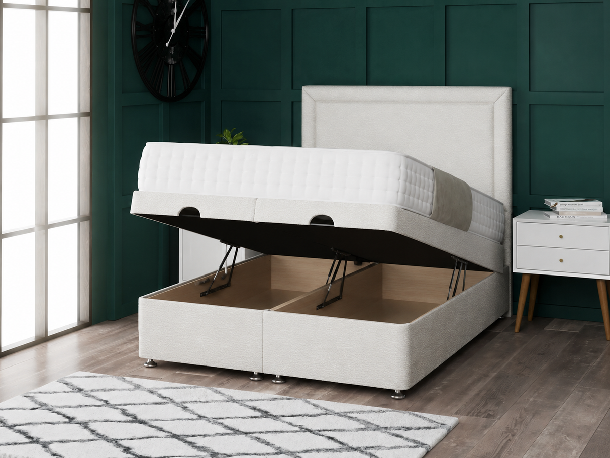 Hannah Ottoman Storage Divan Bed With Headboard