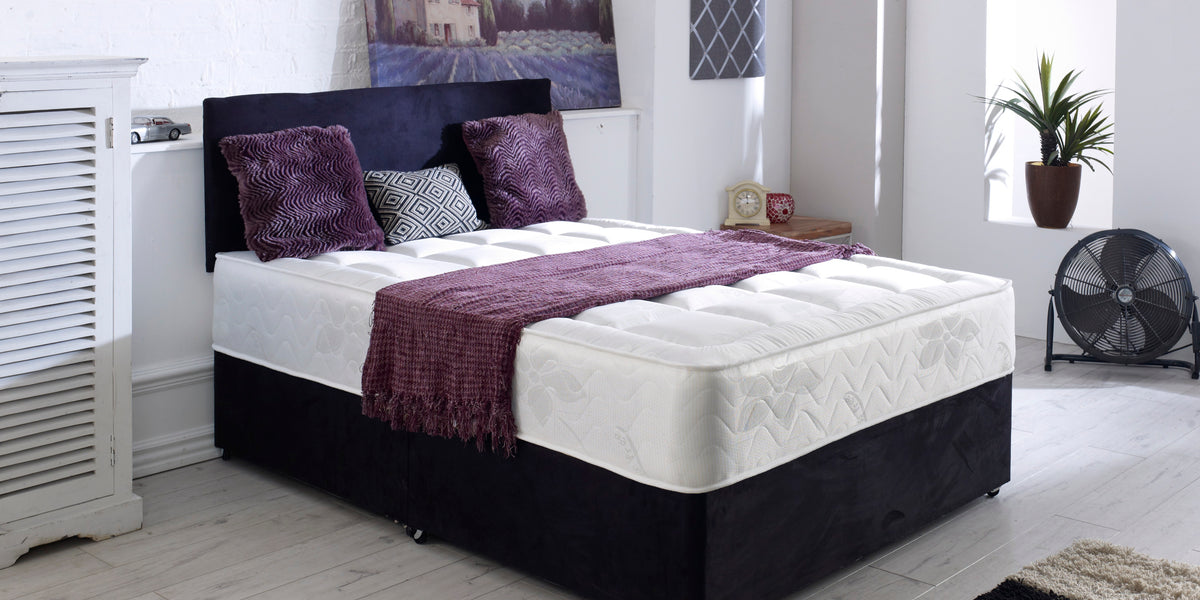 Regal Divan Bed Set With Matching Headboard — Beds Online Store
