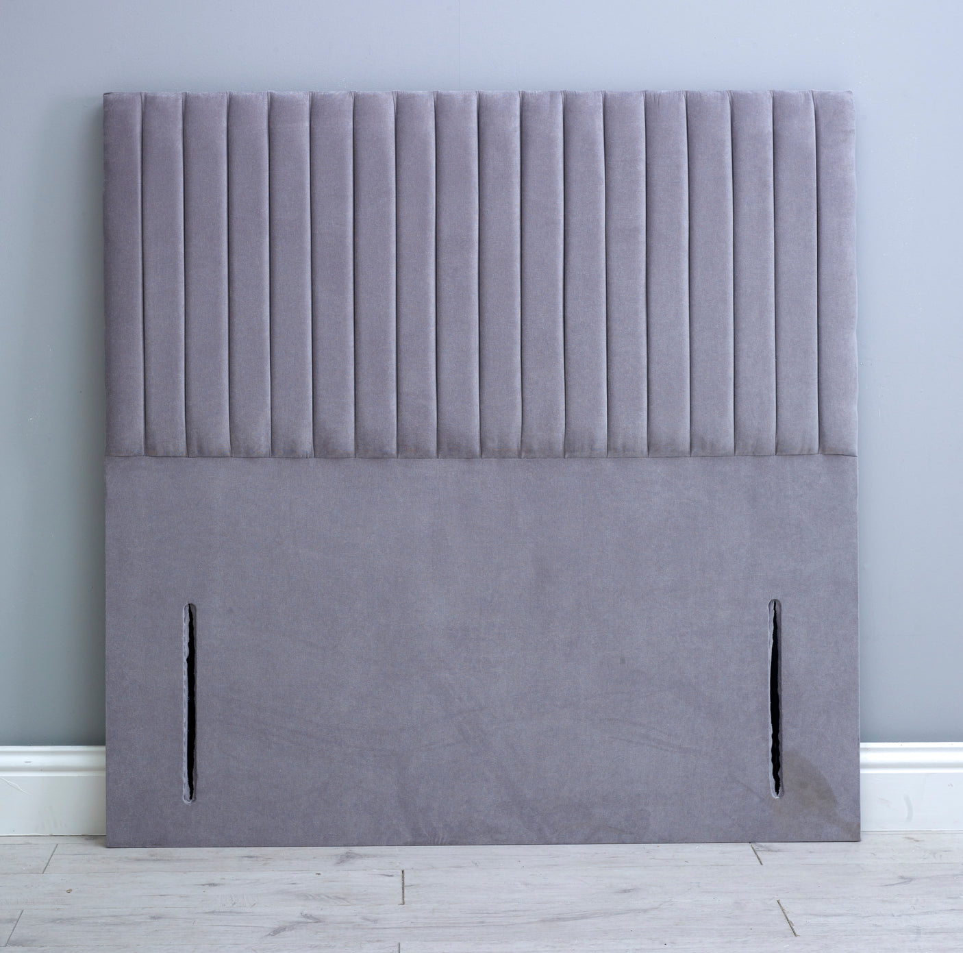 Apollo Vertical Lined Floor Standing Headboard 54"