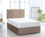 Coffee-Plush-Pocket-Divan-Bed-Set-Lined-Headboard-Storage-Drawers-Faux-Leather-Chenille-Soft-Velvet-Lined-Headboard-Pocket-Mattress-Soft-Firm-Medium-Firm-Glides