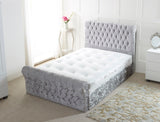 Robbin Chesterfield Sleigh Bed