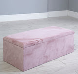 Lucille Gas Lift Ottoman Blanket Storage Box