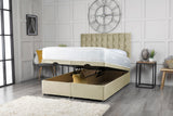 Omega Ottoman Storage Divan Bed With Headboard