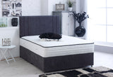 Royal Divan Bed Set With Pocket Sprung Mattress And Headboard